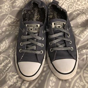Converse all star low cut slip ons